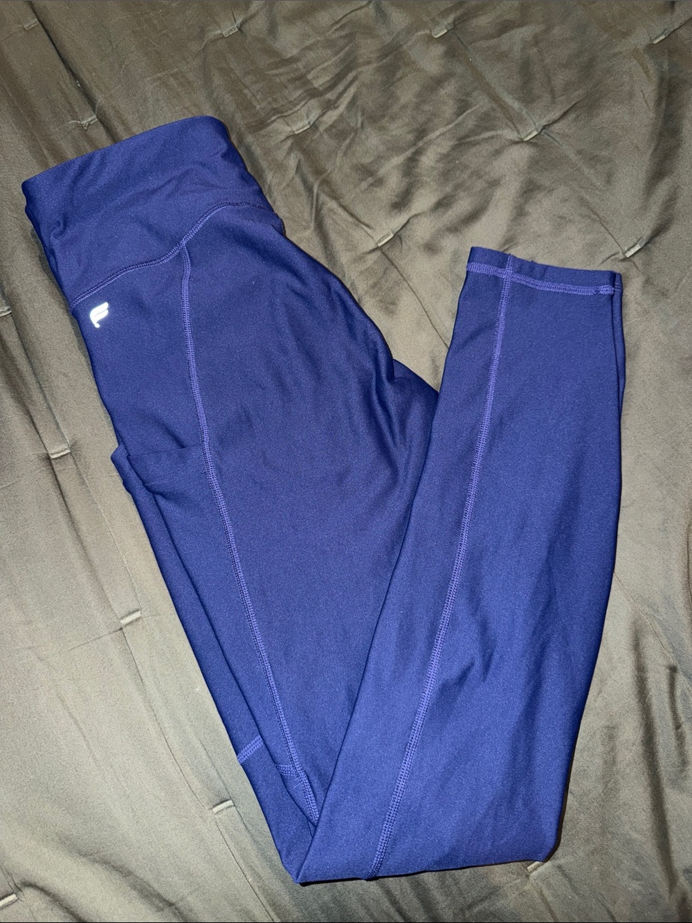 Fabletics Navy Blue High-Rise Leggings